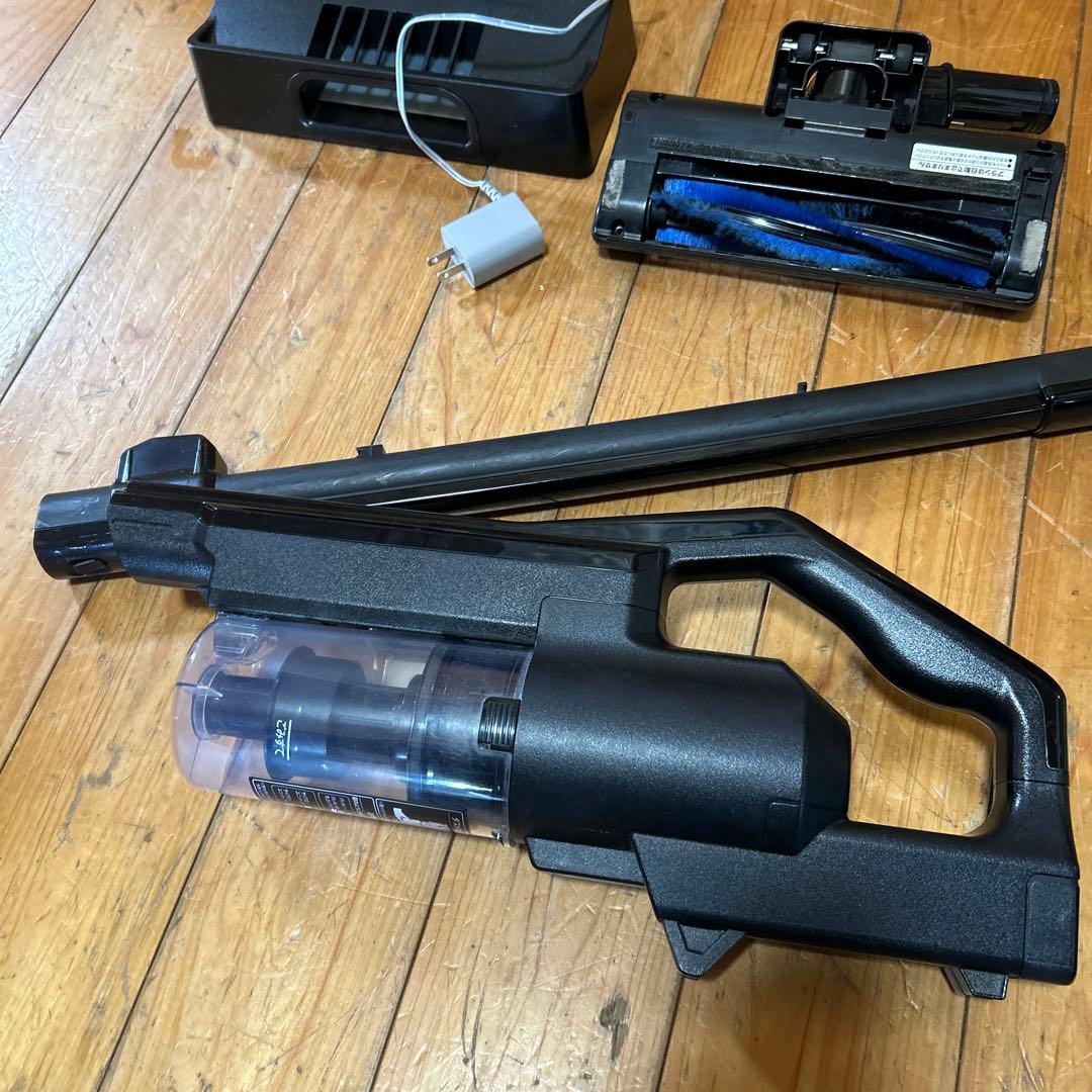 アイリスオーヤマ SCD-R2P-B 充電式サイクロンスティッククリーナー 黒