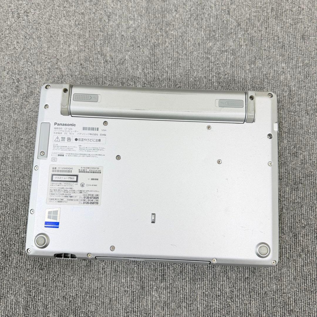Windowsノート本体 Panasonic CF-SZ6 Core i5 8GB/256GB