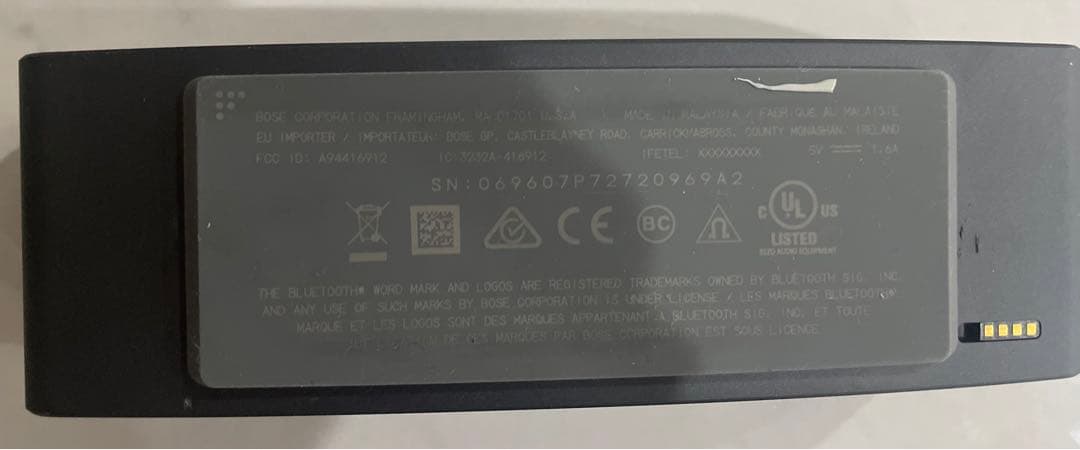 BOSE ワイヤレススピーカー ブラック