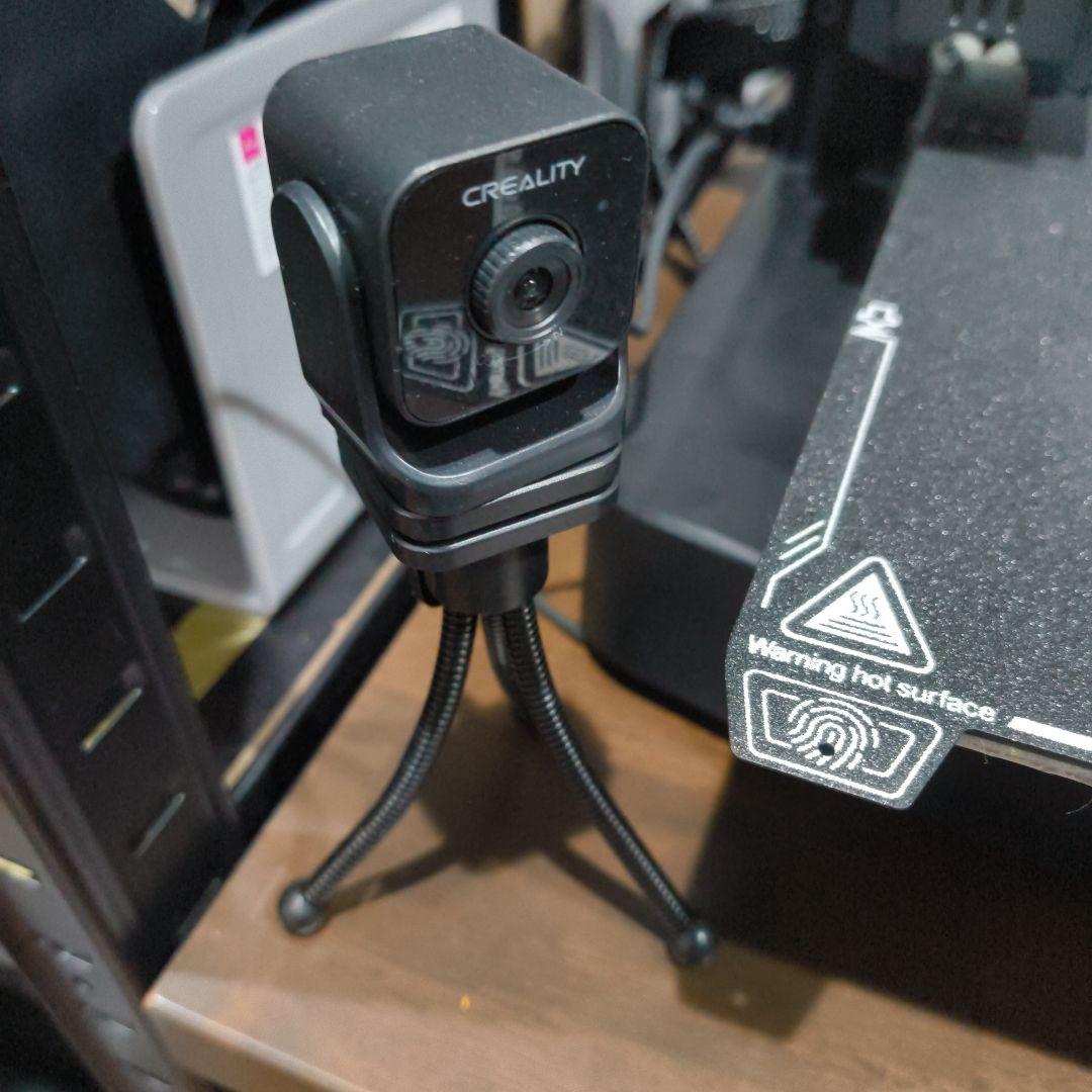 crearlity ender3 v3 ke カメラ、振動補正器、おまけパーツ