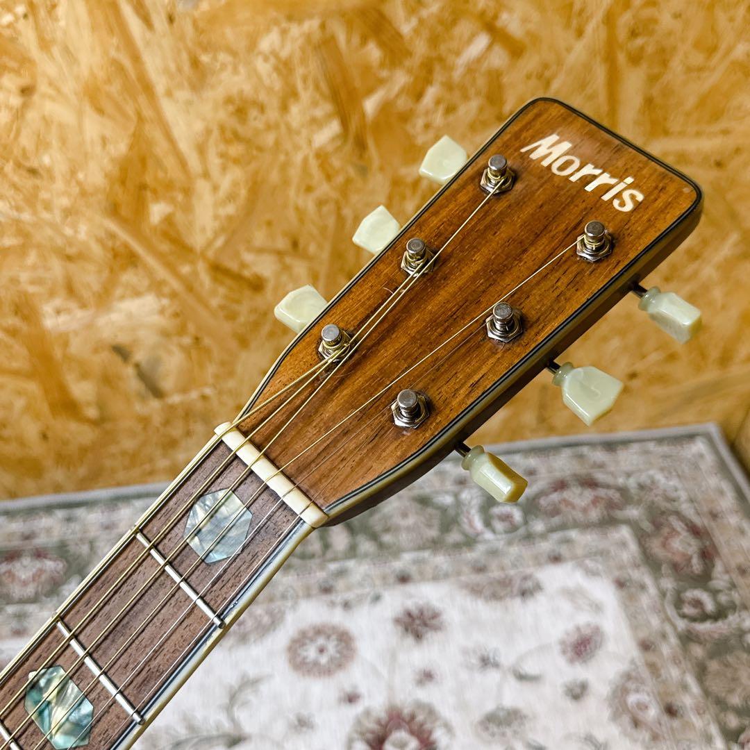 寺田楽器製 Morris W-45 トップ単板/サイド&バックハカランダ