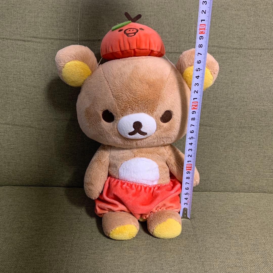 希少品　ローソン　リラックマ フルーツまくまくリラックス　ぬいぐるみ
