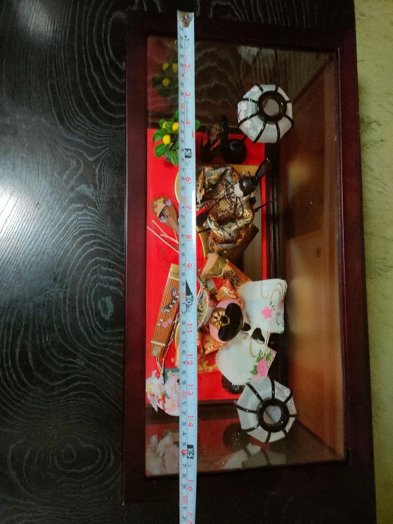 雛人形セット ケース付き　雅　特選　ひな人形　平成レトロ　インテリア