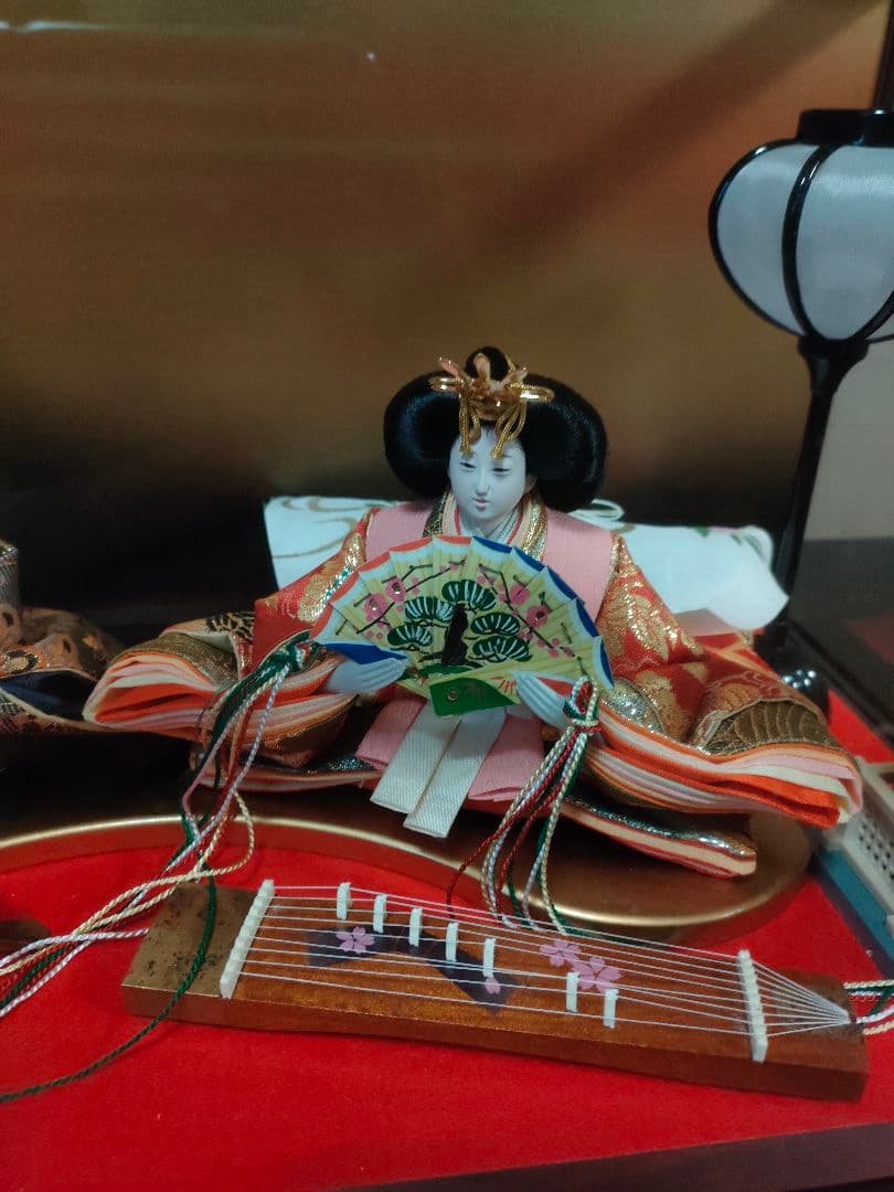 雛人形セット ケース付き　雅　特選　ひな人形　平成レトロ　インテリア