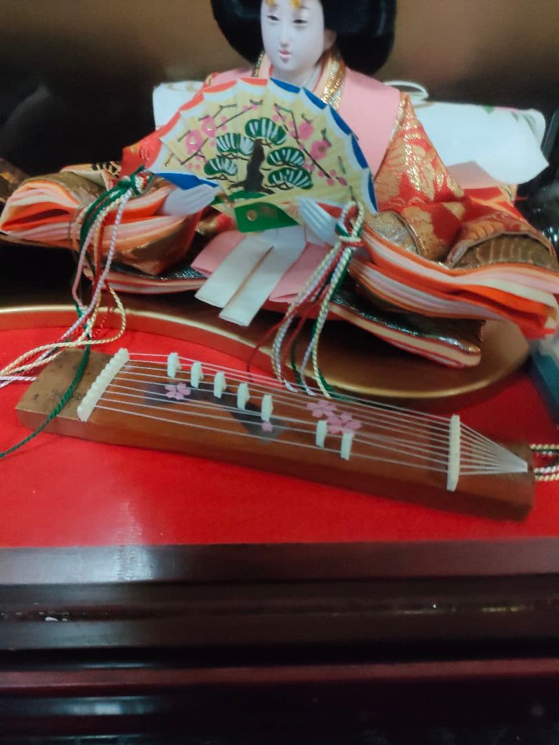 雛人形セット ケース付き　雅　特選　ひな人形　平成レトロ　インテリア