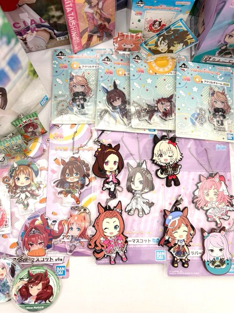 ウマ娘グッズ大量まとめ売り フィギュア アクスタ 海外人気 メジロマックイーン他