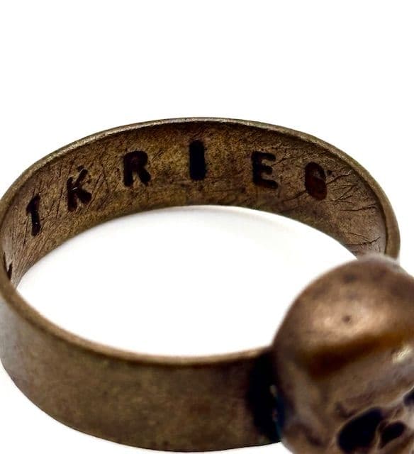 1941s★ドイツ国防軍陸軍 ★Skul Weltkrieg Ring★コッパー