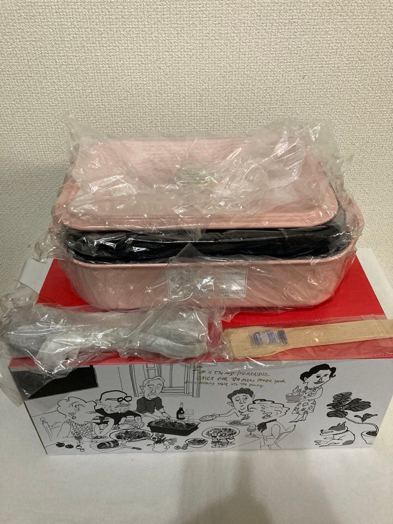 新品　BRUNO コンパクトホットプレート　BOE021-PPK