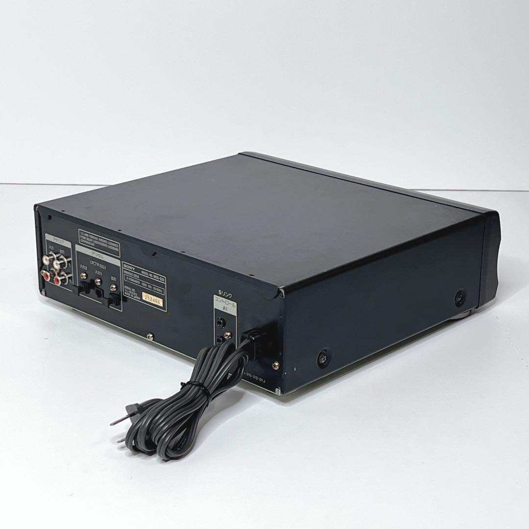 【美品・動作品】 SONY MDS-S39 MDデッキ ブラック