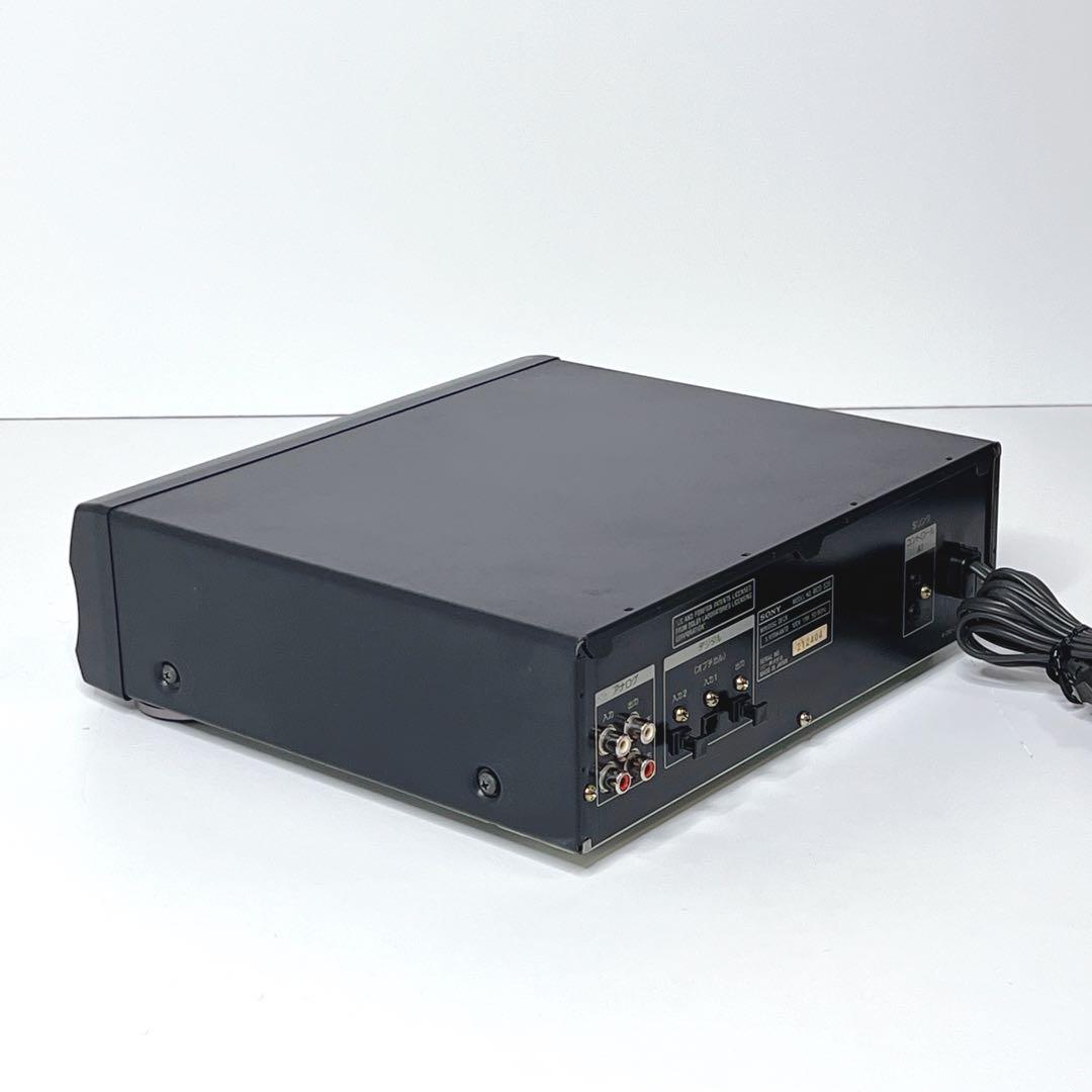 【美品・動作品】 SONY MDS-S39 MDデッキ ブラック