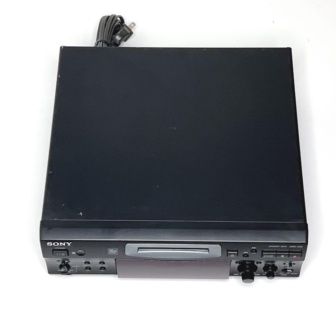 【美品・動作品】 SONY MDS-S39 MDデッキ ブラック