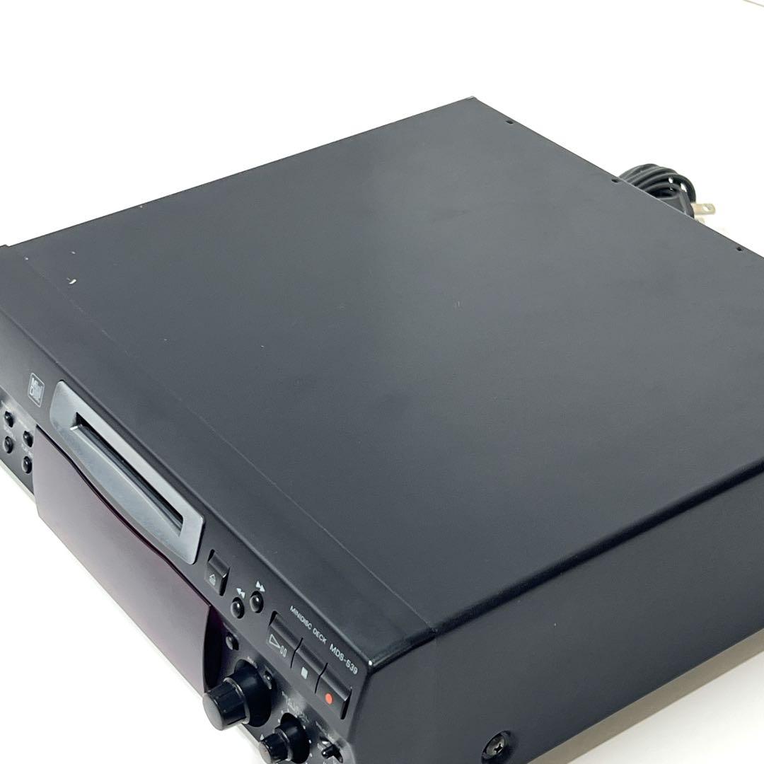 【美品・動作品】 SONY MDS-S39 MDデッキ ブラック