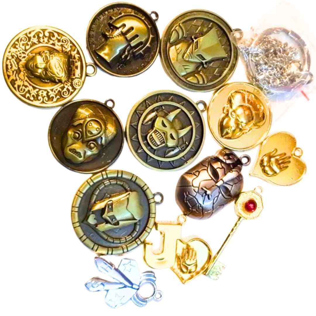 ジョジョ　キーホルダー　石仮面　仗助　吉良吉影　セット　3cm【残3】