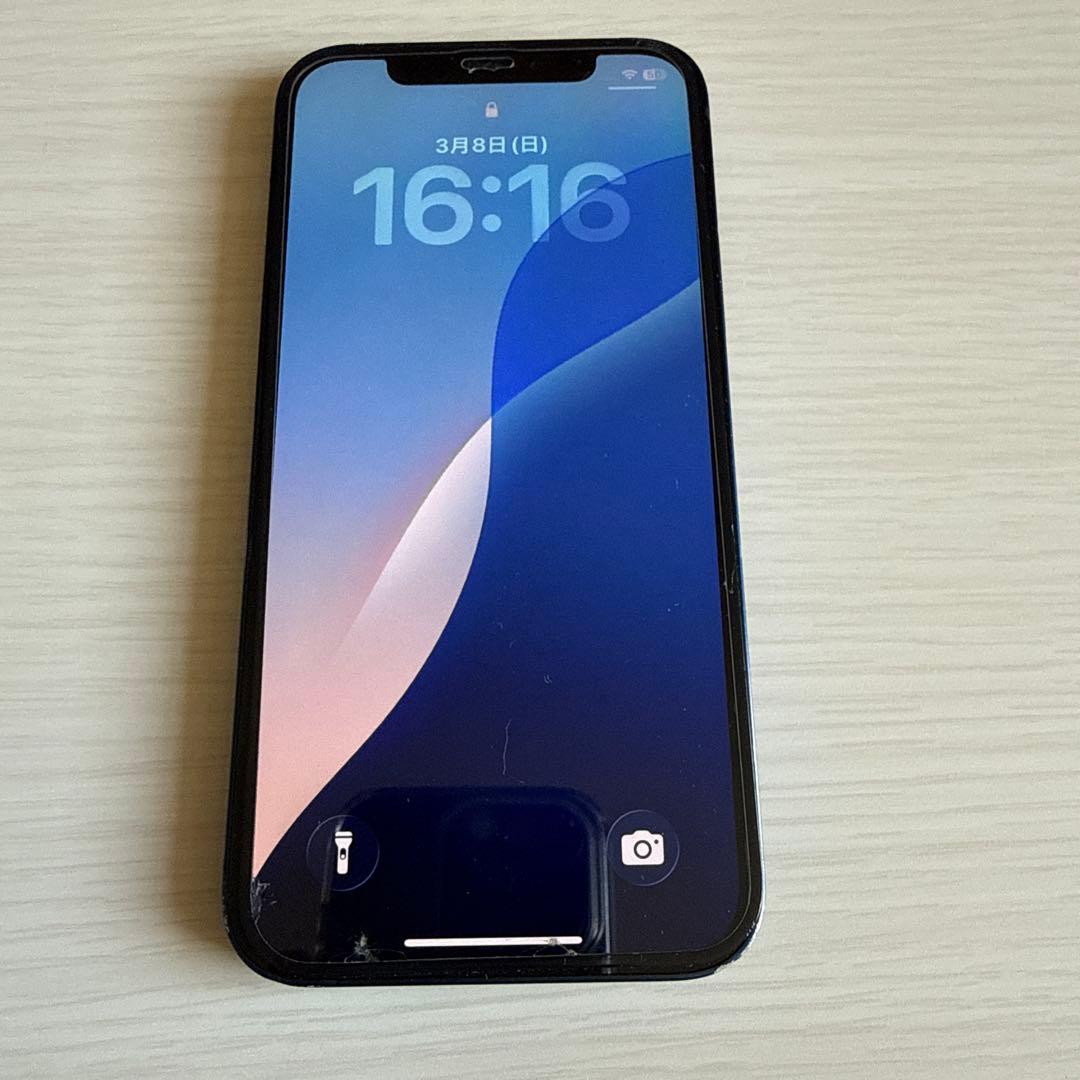 Apple iPhone 12 青色 6.1インチ 本体