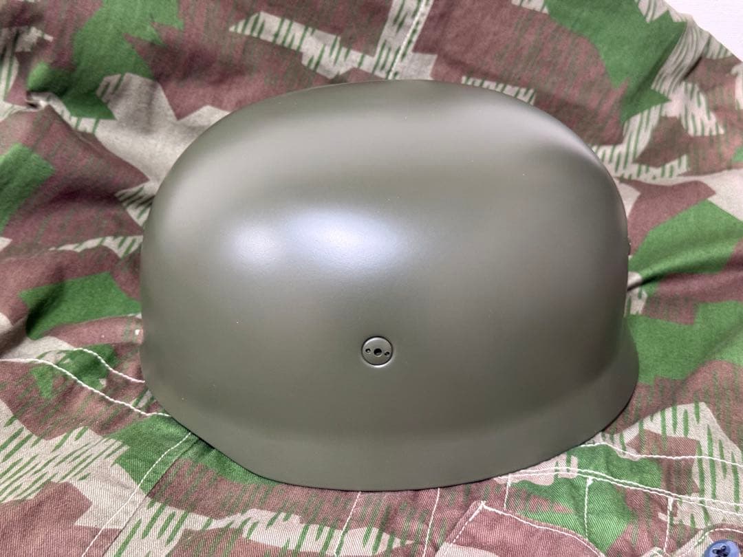 WWⅡ ドイツ軍 M38型降下猟兵ヘルメット（レプリカ）★グリーン★緑の悪魔