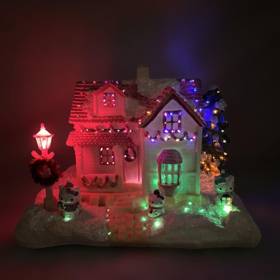 サンリオ ハローキティ ジオラマ クリスマス ハウス 2004年