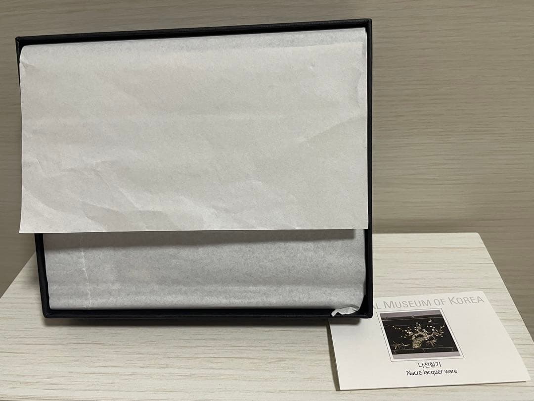 韓国　螺鈿　フォトフレーム　花鳥national museum of korea