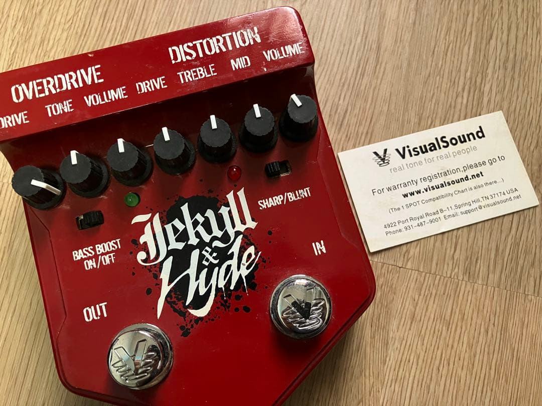 Jekyll & Hyde V2 ギターエフェクター