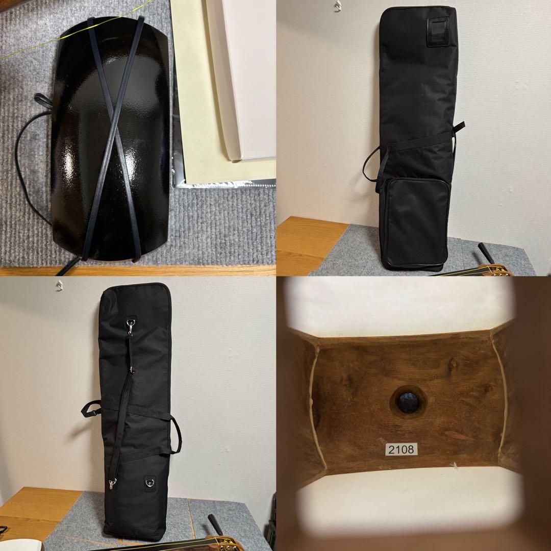 太棹　EYS 津軽三味線 OTS01 人工皮 ケース付