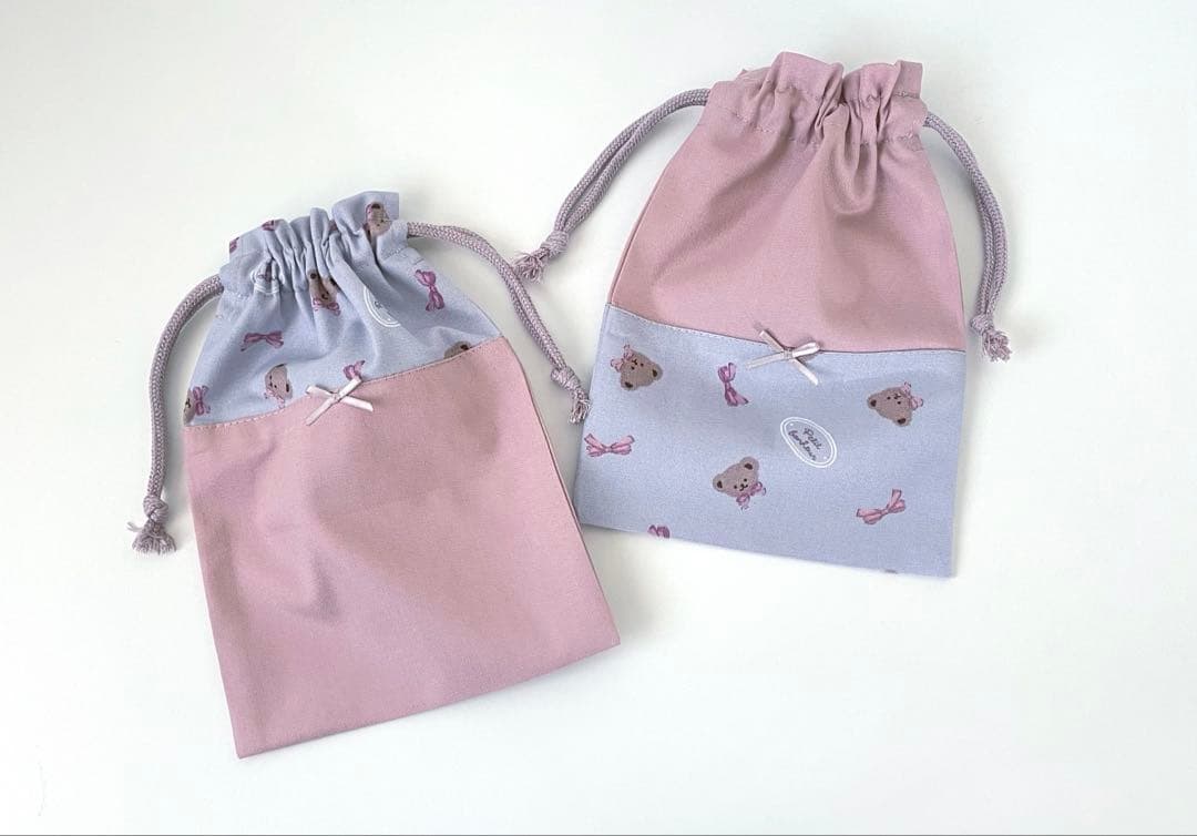 入園　入学　セット　リトルテディーベア × マダムピンク