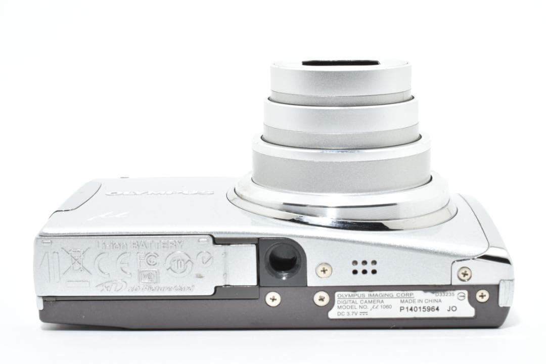 【動作好調】 OLYMPUS ミューμ1060 シルバー コンデジ カメラ