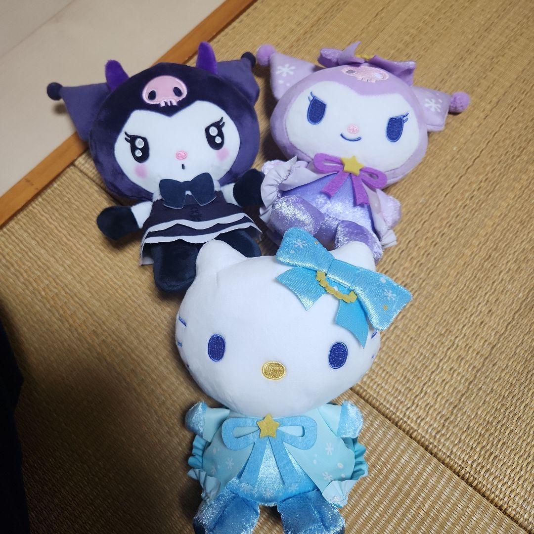 サンリオ　クロミ、ハローキティぬいぐるみ11体セット