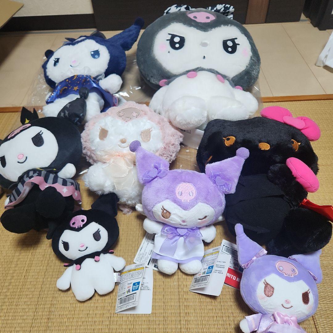 サンリオ　クロミ、ハローキティぬいぐるみ11体セット