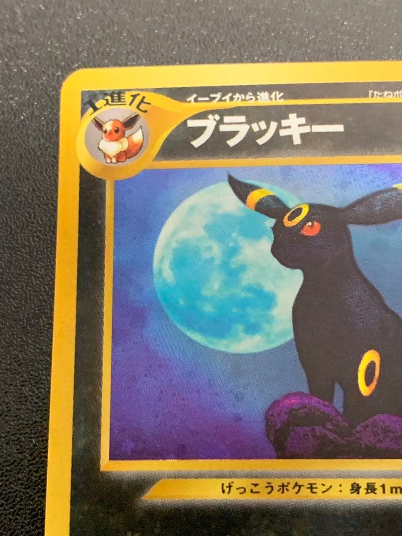 ブラッキー 旧裏 ポケモンカード No.197 ★ 拡張パック第2弾