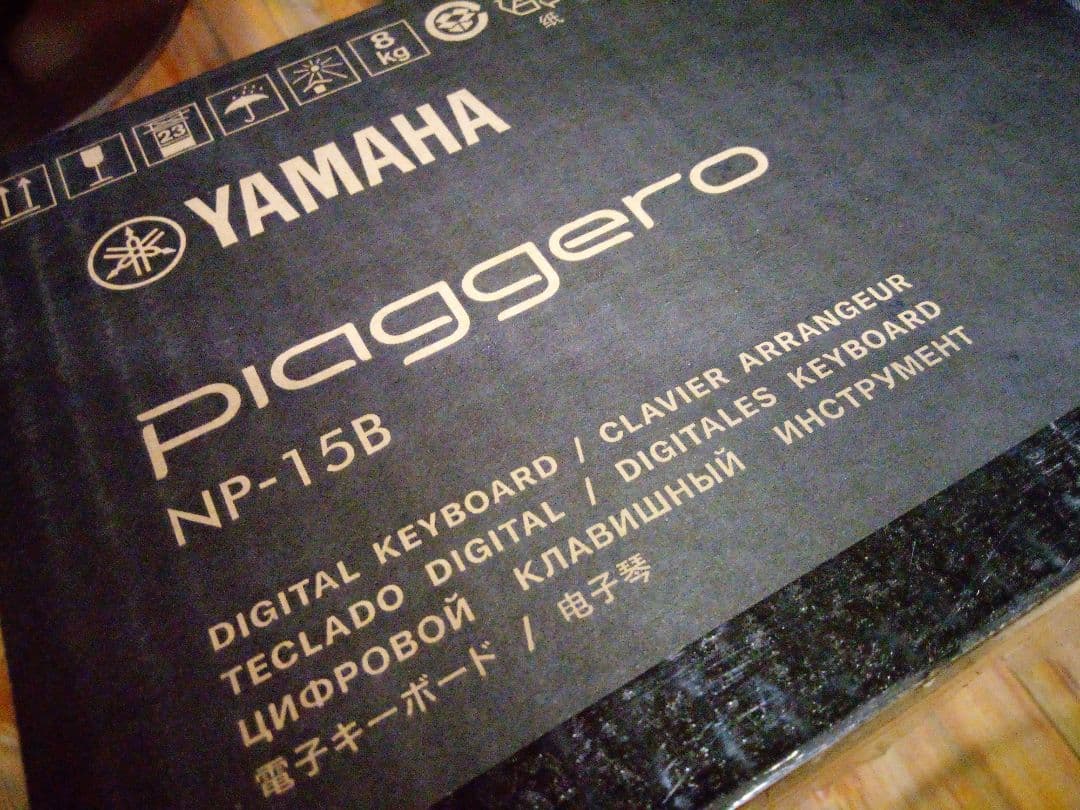 YAMAHA ヤマハ　キーボード　Piaggero NP-15B