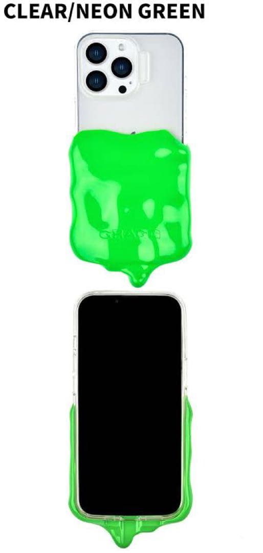 GRAGG ネオングリーン iphone14 ケース