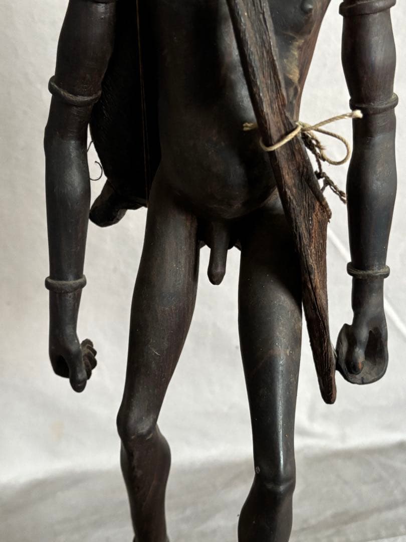 アフリカンアート マサイ族 彫刻 木製 50cm