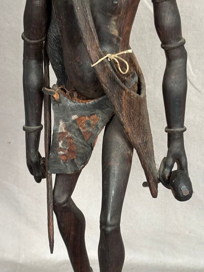 アフリカンアート マサイ族 彫刻 木製 50cm