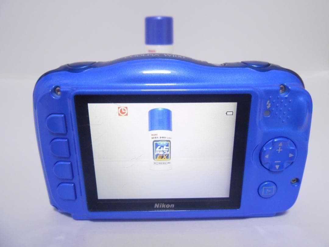 【お値下げ歓迎・美品】　Nikon COOLPIX W100 ブルー 防水