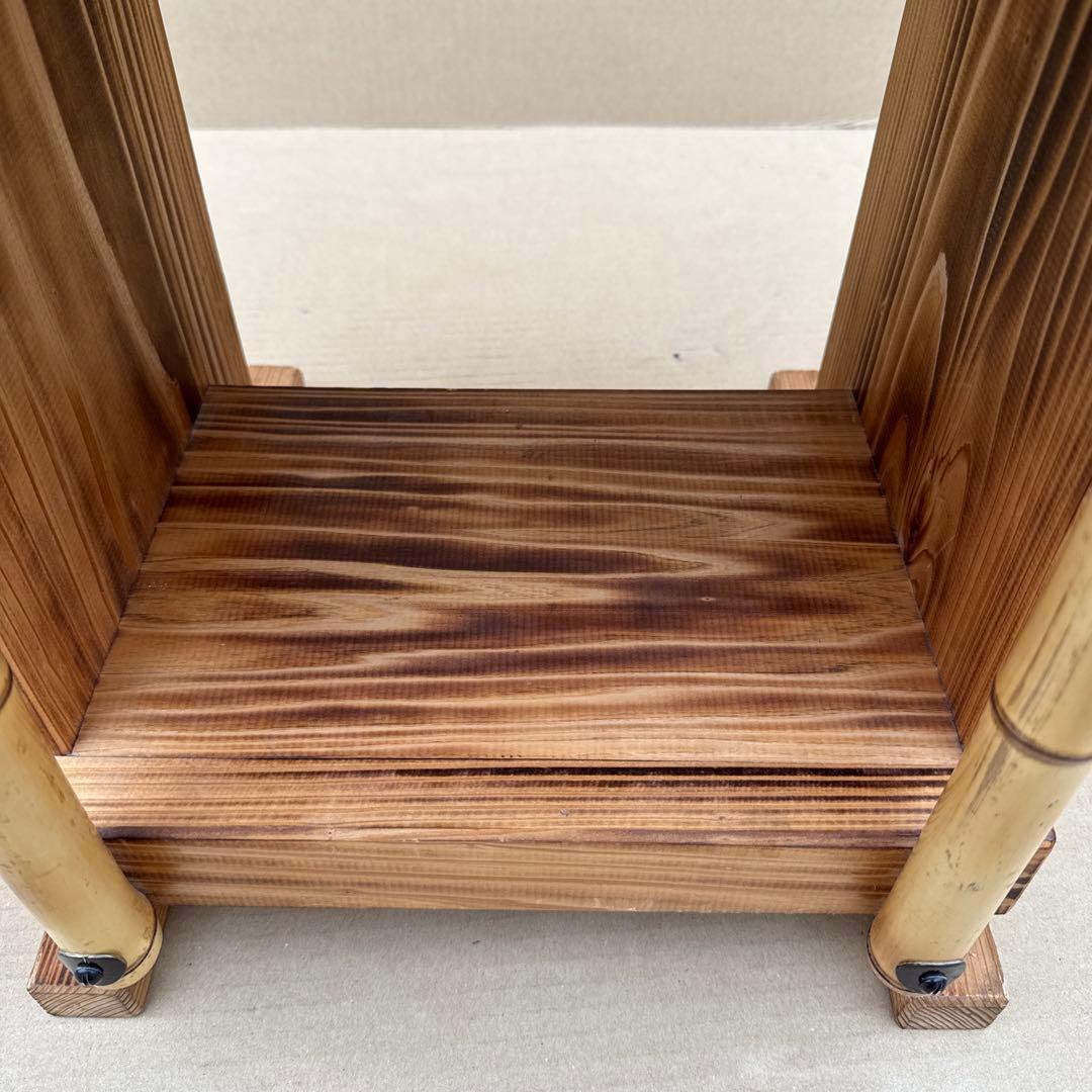 梅里竹芸　椅子　竹　【A-98】