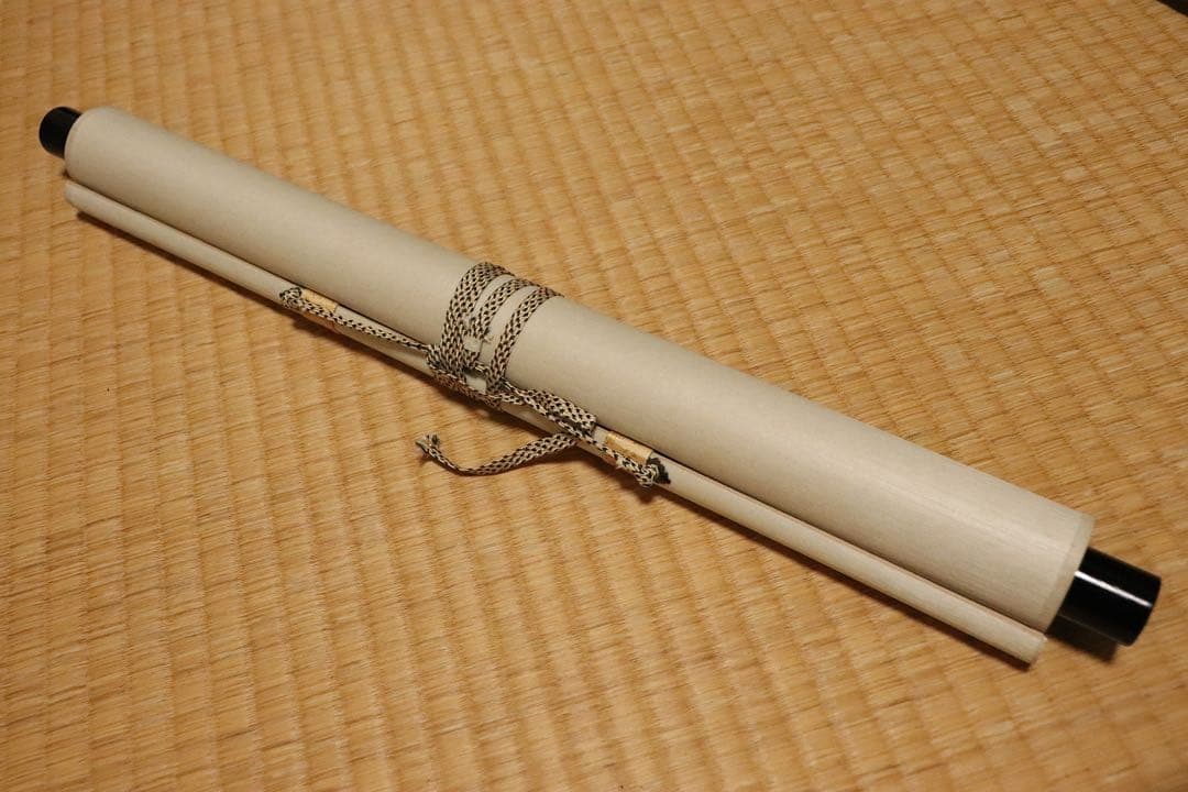 江馬天江　竹図　画賛　紙本　掛け軸　横物