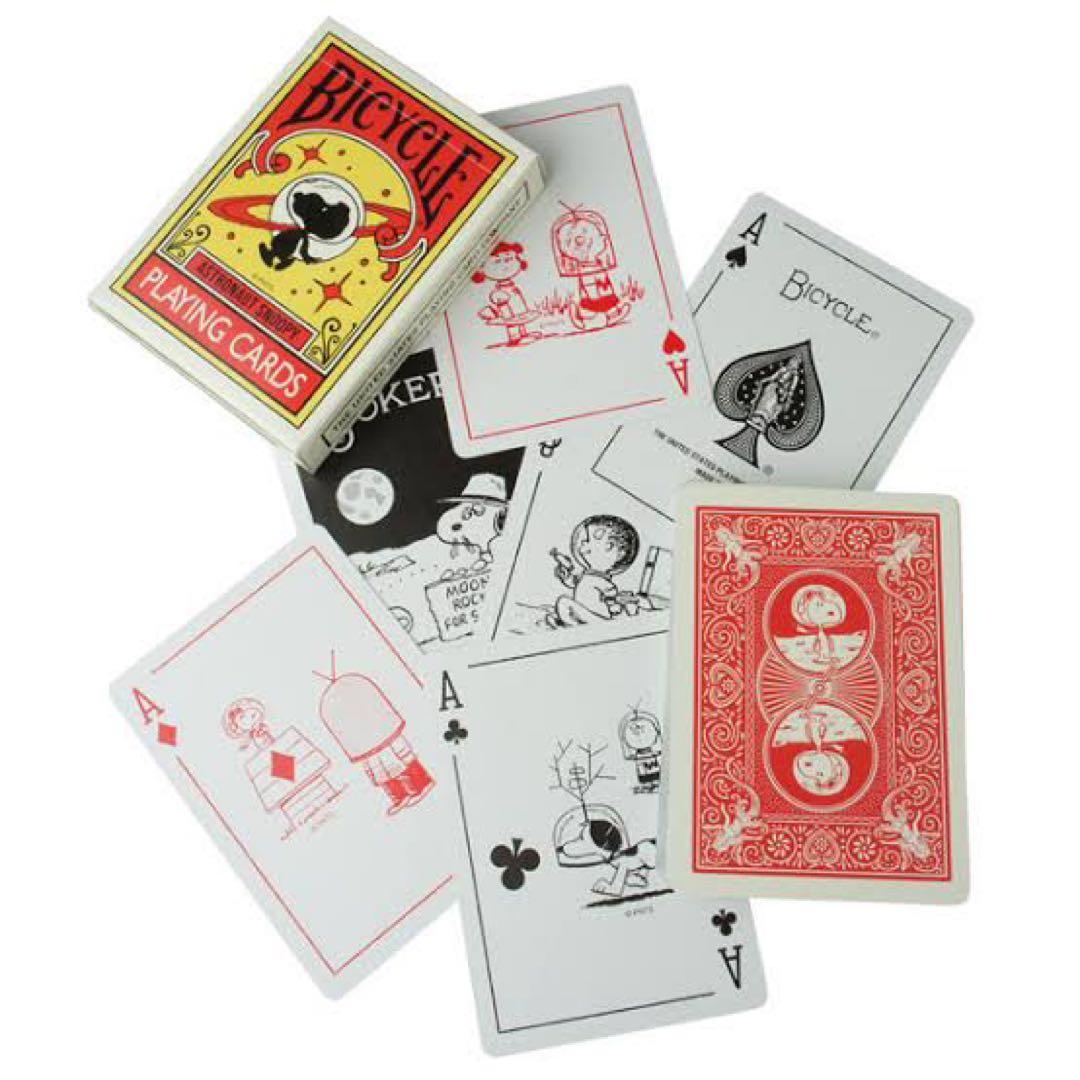 【希少】Bicycle バイシクルPeanuts スヌーピー3セット【入手困難】