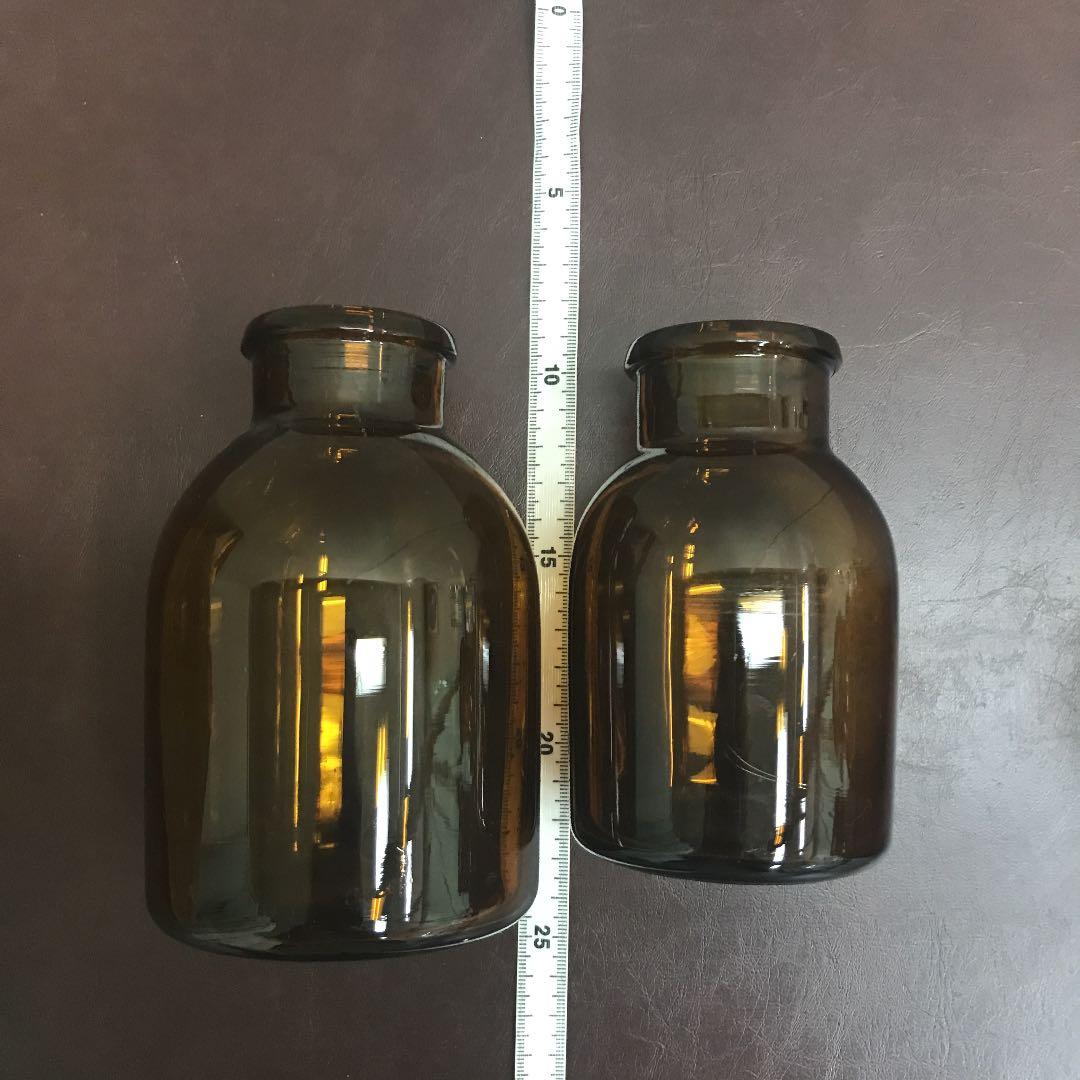 薬瓶(大4本、小6本)