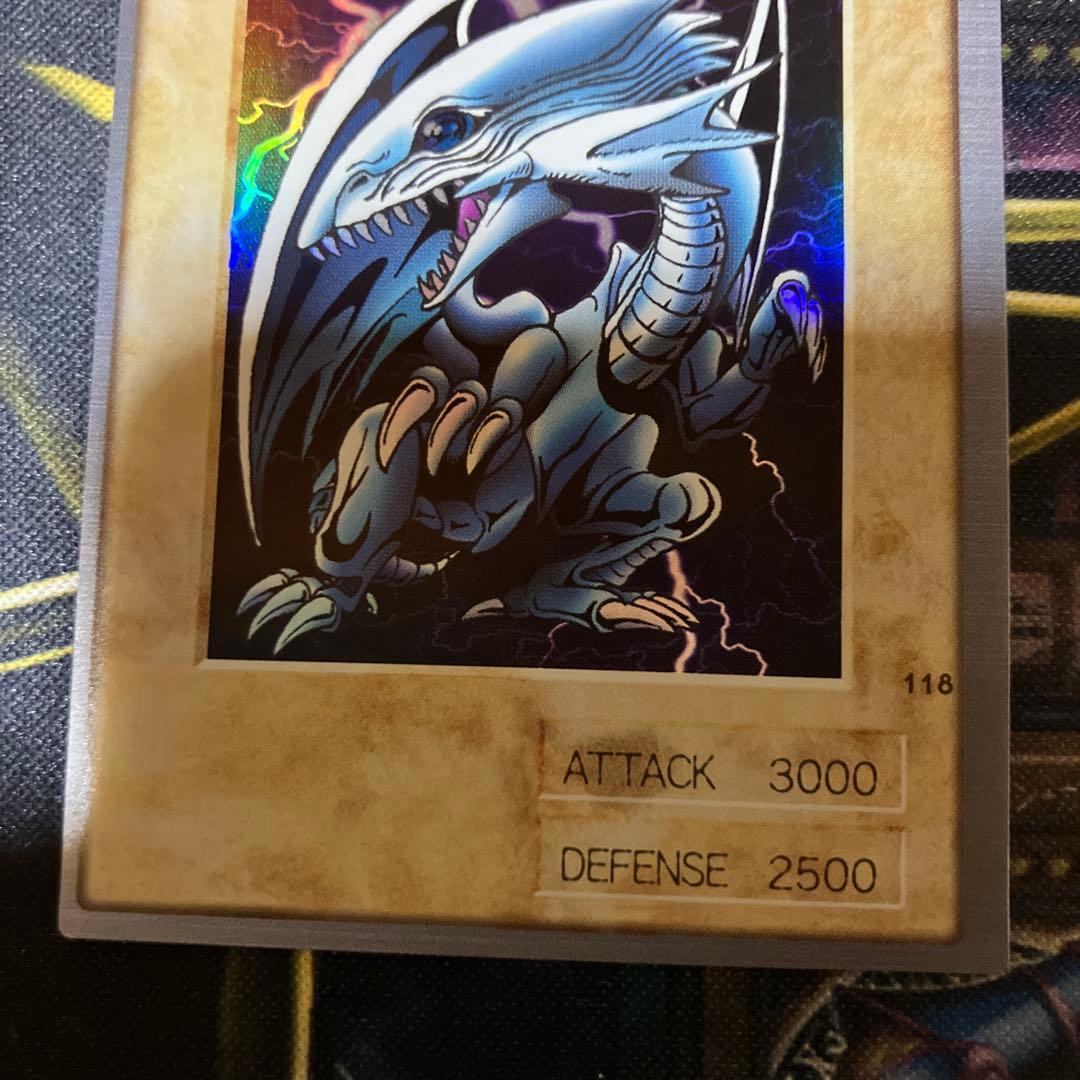 遊戯王　青眼の白竜　初期　バンダイ版　英語版　英ブル