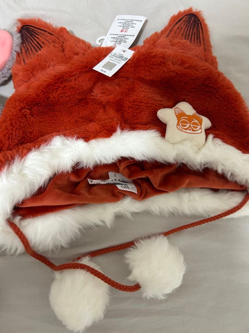 【タグ付き】上海ディズニー限定　ファンキャップ　ニック ジュディ