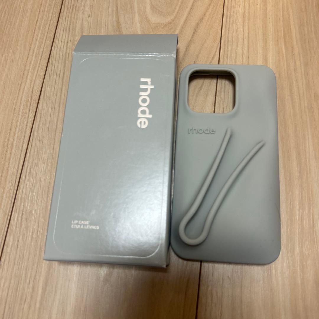 rhode iPhone 16Proケース グレー
