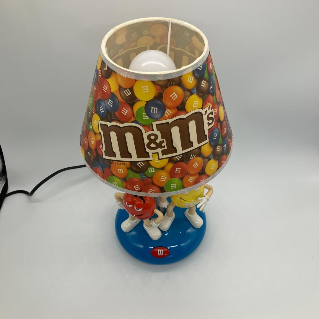 ビンテージ　訳あり　エムアンドエムズ　M&M's　テーブルランプ　ディスクライト