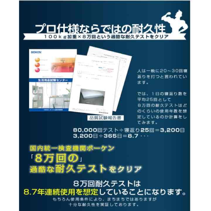 ２年保証！ポケットコイルマットレス 送料無料 セミダブル