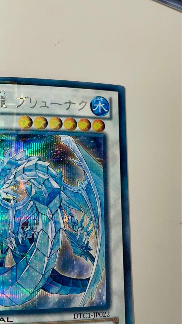 【貴重】氷結界の龍ブリューナク DTC シークレット　【傷なし】