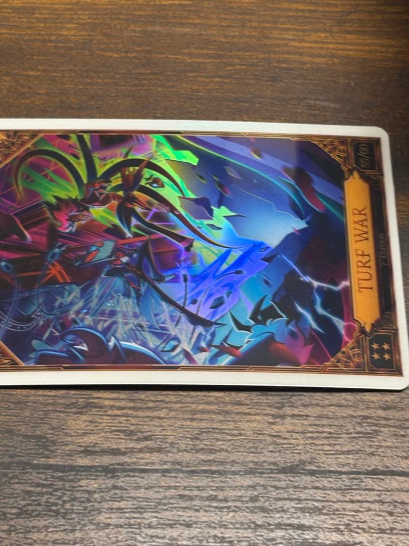 T*o様 ハズビンホテル　トレカ　TURF WAR 55/60 Foil