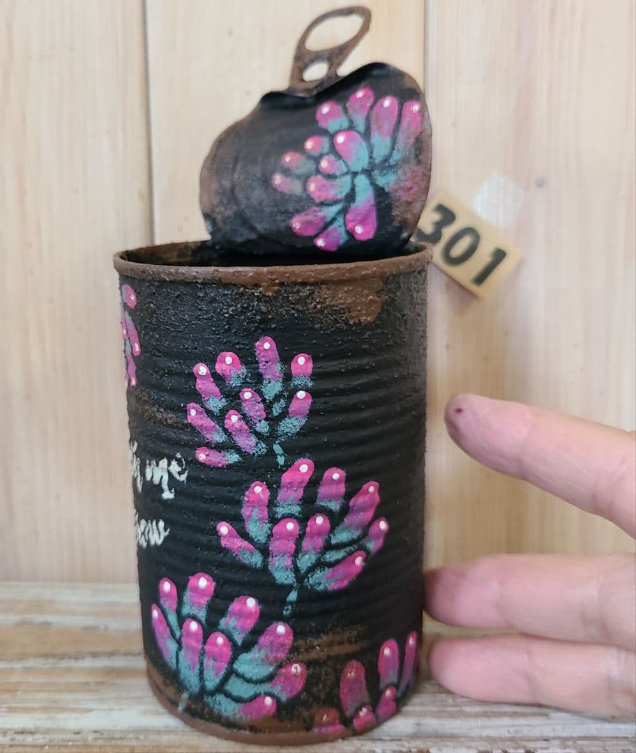 ひろ様♥️♥️♥️専用です。301 ふたつきのっぽ缶リメ缶