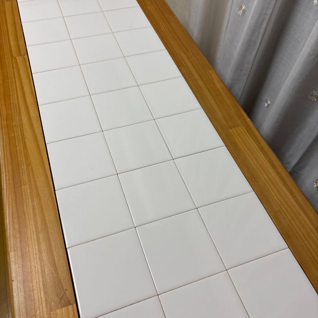 希少 廃盤　モモナチュラル　ウッドワゴン キッチンカウンター