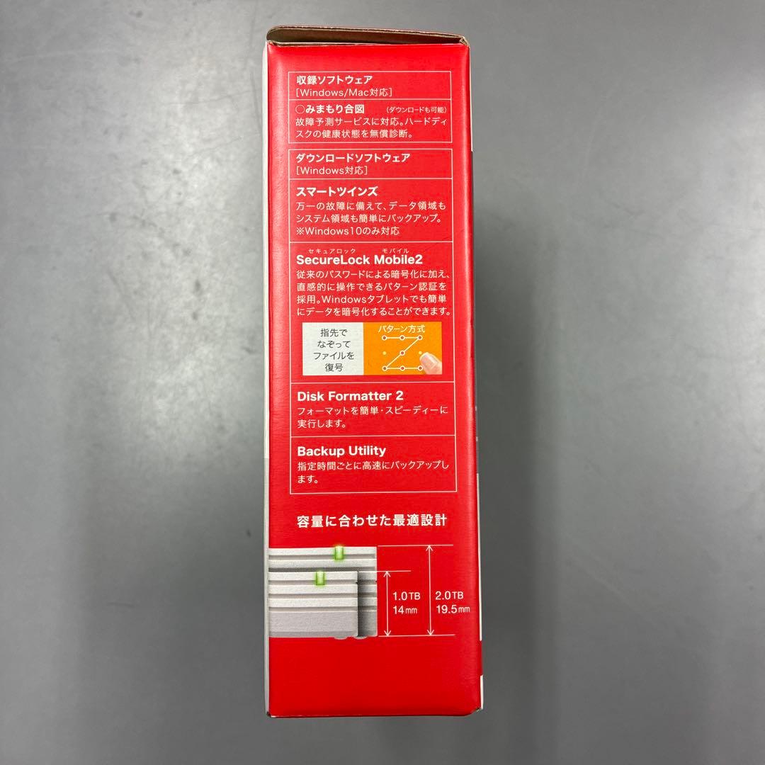 BUFFALO ポータブル HDD 1.0TB USB Type-C