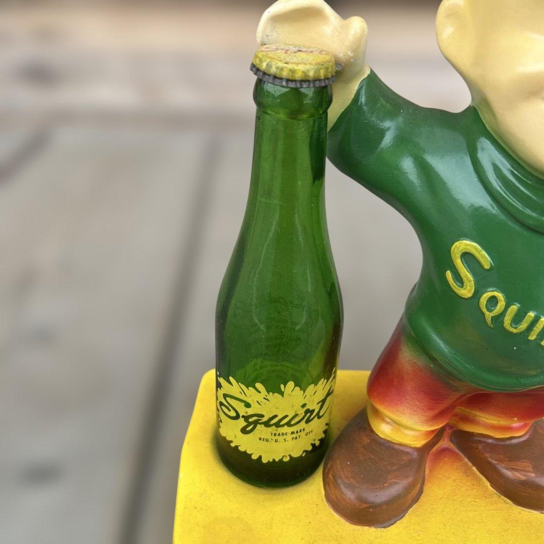 【激レア】VINTAGE SQUIRT BOY ボトルオープナー ディスプレイ