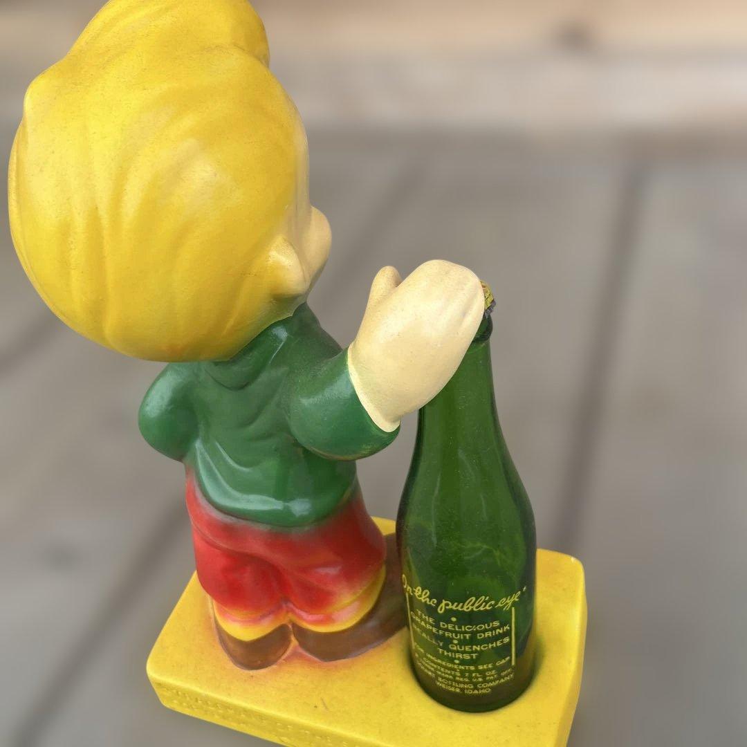 【激レア】VINTAGE SQUIRT BOY ボトルオープナー ディスプレイ