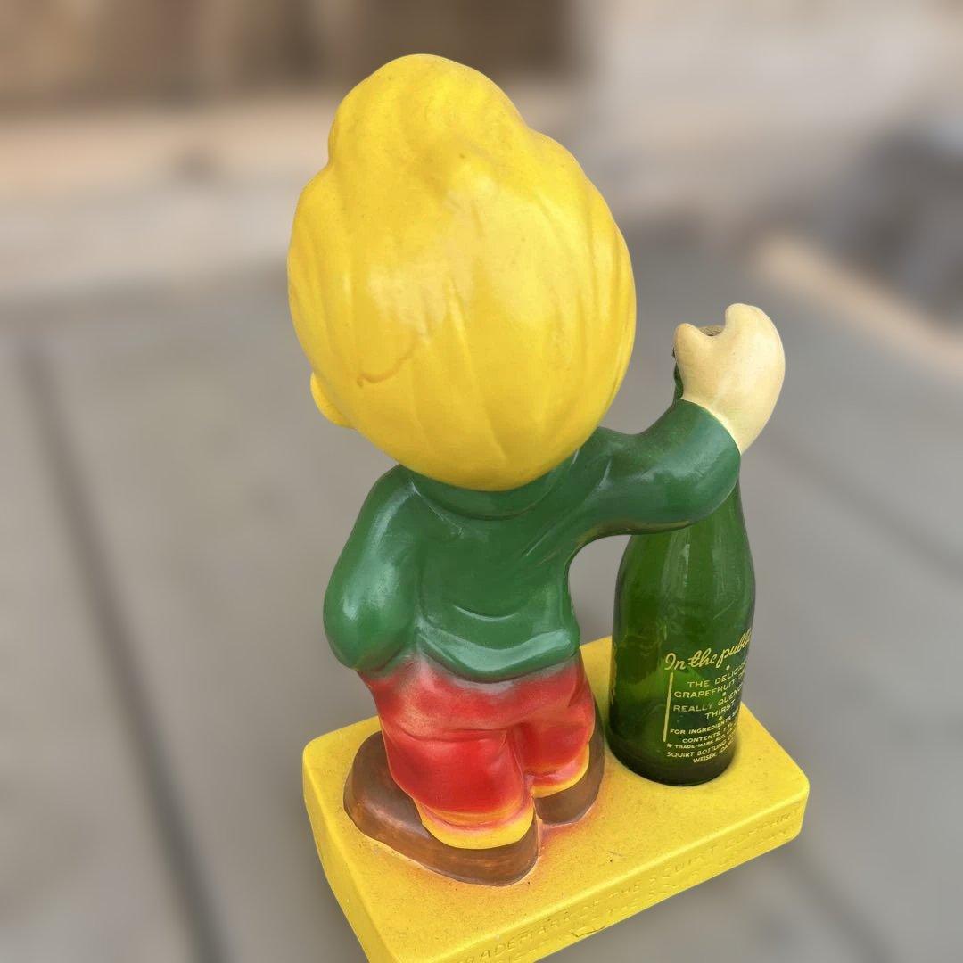 【激レア】VINTAGE SQUIRT BOY ボトルオープナー ディスプレイ